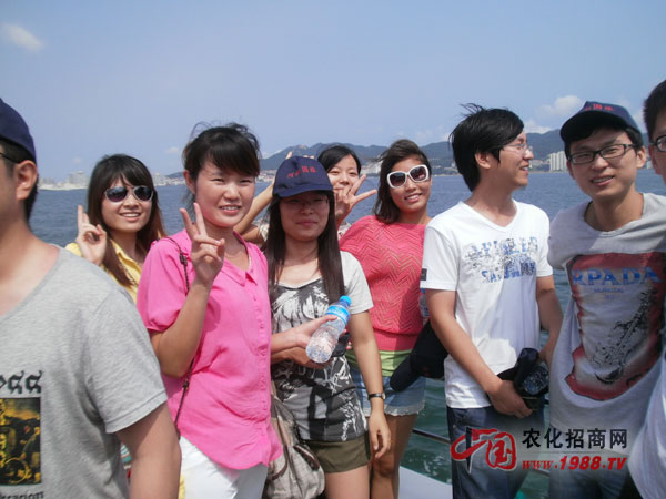 前往劉公島途中