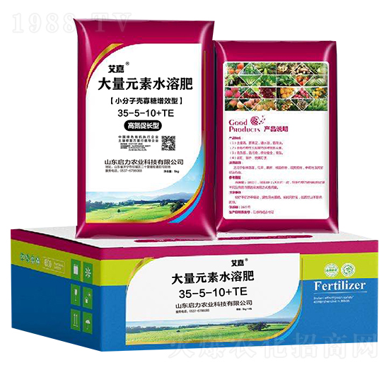 ����Ԫ��ˮ�ܷʣ�С���Ӛ�������Ч�ͣ�35-5-10+TE-����-�����r�I(y��)