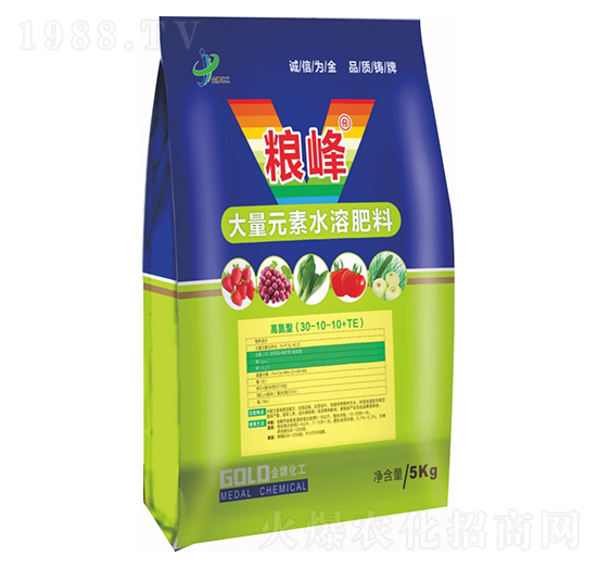 �ߵ��ʹ���Ԫ��ˮ�ܷ���30-10-10+TE �Z�� ���ƻ���