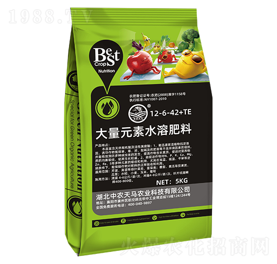 5kg����Ԫ��ˮ�ܷ���12-6-42+TE-���r(n��ng)���R