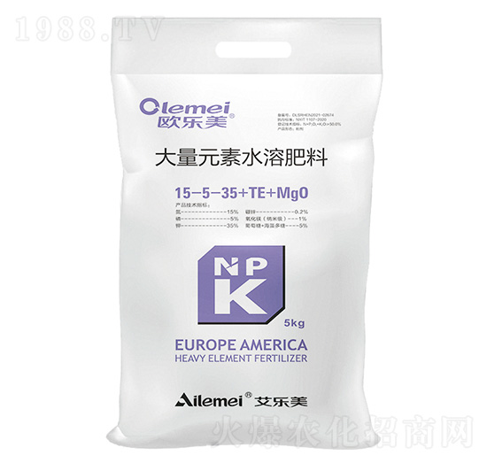 ����Ԫ��ˮ�ܷ���15-5-35+TE+MgO-�W��(l��)��-����(l��)��