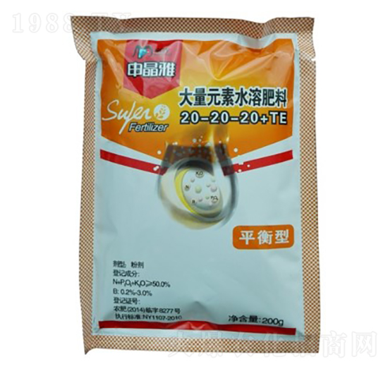 ƽ���ʹ���Ԫ��ˮ�ܷ�20-20-20+TE-�꾧��