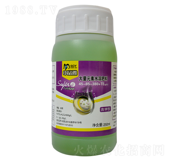 ����Ԫ��ˮ�ܷ�45-85-380+TE-�꾧��