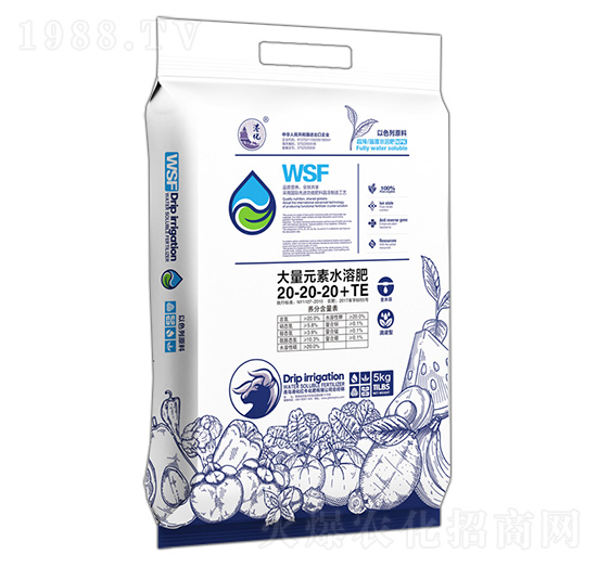 5kg����Ԫ��ˮ�ܷ�20-20-20+TE-�h�󱊵�