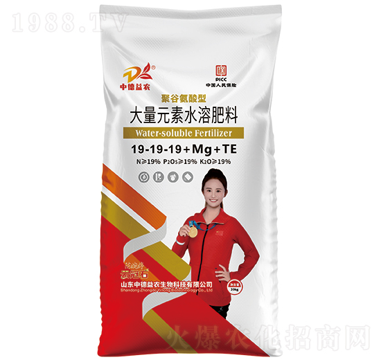 �۹Ȱ����ʹ���Ԫ��ˮ�ܷ���19-19-19+Mg+TE-�ƹ�ʯ-�е����r