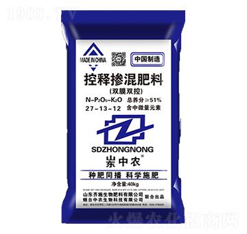 控釋摻混肥料27-13-12-齊施