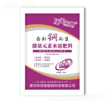 微量元素水溶肥料-為補銅而生-頂天立地-恒綠植物