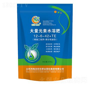 大量元素水溶肥料12-6-42+TE-海法優(yōu)佳