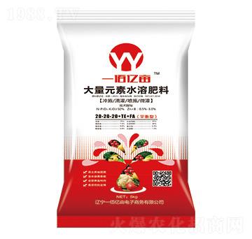 平衡型大量元素水溶肥料20-20-20+TE+HA-一佰億畝