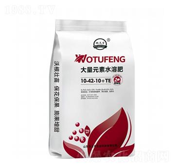 大量元素水溶肥10-42-10+TE-沃土豐