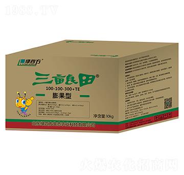 三畝良田膨果型100-100-300+TE-綠四方