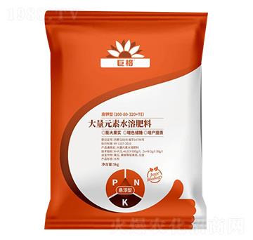 高鉀型大量元素水溶肥-巨格生物