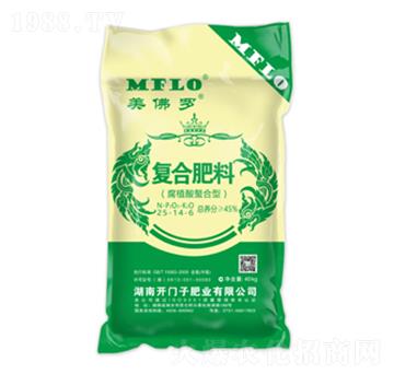 腐植酸螯合型復(fù)合肥料25-14-6-美佛羅-開門子