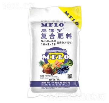 硫酸鉀復(fù)合肥料16-9-18-美佛羅-開門子
