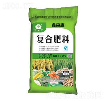 氯基復(fù)合肥料17-17-17-鑫森淼-開門子