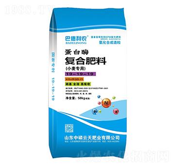 小麥專用復合肥料19-19-19 巴德利農 中磷云天