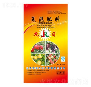 硫酸鉀果樹專用復混肥料15-10-20-九日-旭日化工