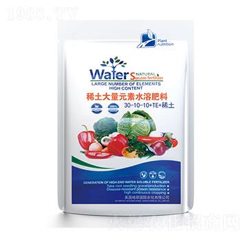 稀土大量元素水溶肥料30-10-10+TE-七竣州