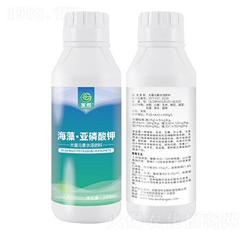 大量元素水溶肥料-海藻·亞磷酸鉀-寶然生物