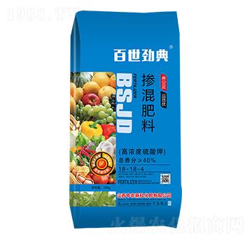 高濃度硫酸鉀摻混肥料18-18-4-百世勁典-中農(nóng)新科