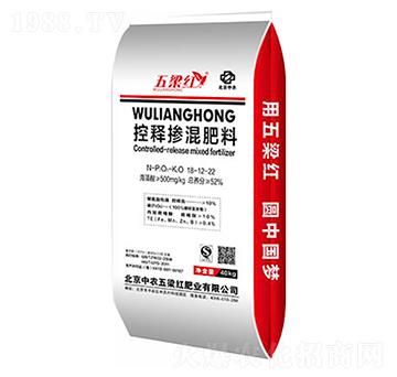 控釋摻混肥料18-12-22-五梁紅