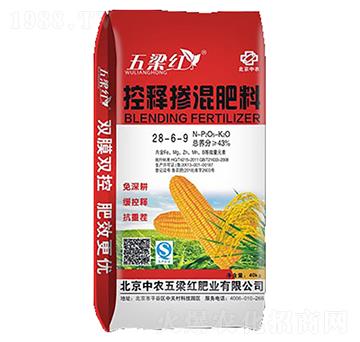控釋摻混肥料28-6-9-五梁紅