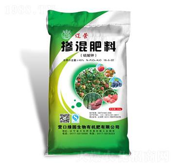 40kg硫酸鉀摻混肥料18-5-22-綠園生物