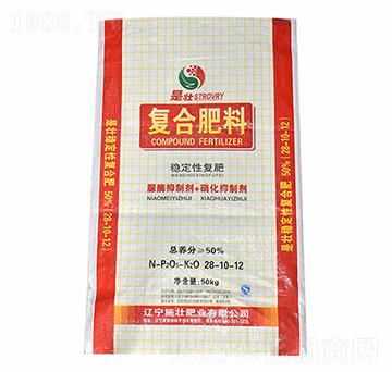 50%穩(wěn)定性復(fù)合肥28-10-12-施壯肥業(yè)