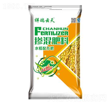 水稻配方專用摻混肥料-祥瑞云天-中農(nóng)圣豐