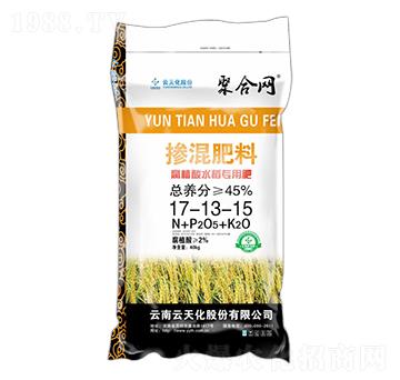 腐植酸水稻專用摻混肥料17-13-15-聚合網(wǎng)-世紀云天