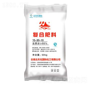含鉀二銨復(fù)合肥料15-30-10-云峰-世紀云天