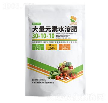 高氮大量元素水溶肥料30-10-10-一米陽(yáng)光