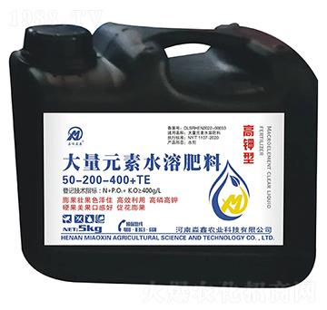 高鉀型大量元素水溶肥50-20-400+TE-淼鑫農(nóng)業(yè)