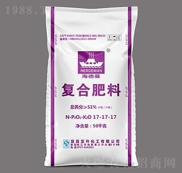 50kg復(fù)合肥料17-17-17-海德曼-富升化工
