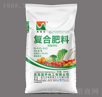 果蔬適用硫酸鉀型復(fù)合肥料15-6-9-石寶山-富升化工