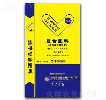 高濃度硫酸鉀型復(fù)合肥料15-15-15-蘊(yùn)豐-澳磷丹