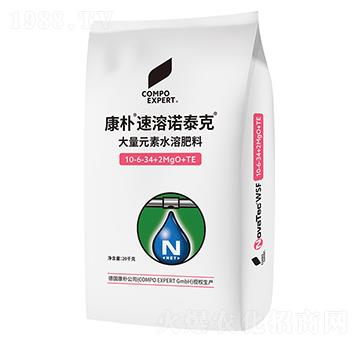 康樸速溶諾泰克水溶肥10-6-34+2MgO+TE-康樸