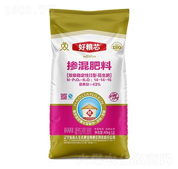 雙級穩(wěn)定性II型·花生專用摻混肥料14-14-15-好糧芯-貼心人肥業(yè)